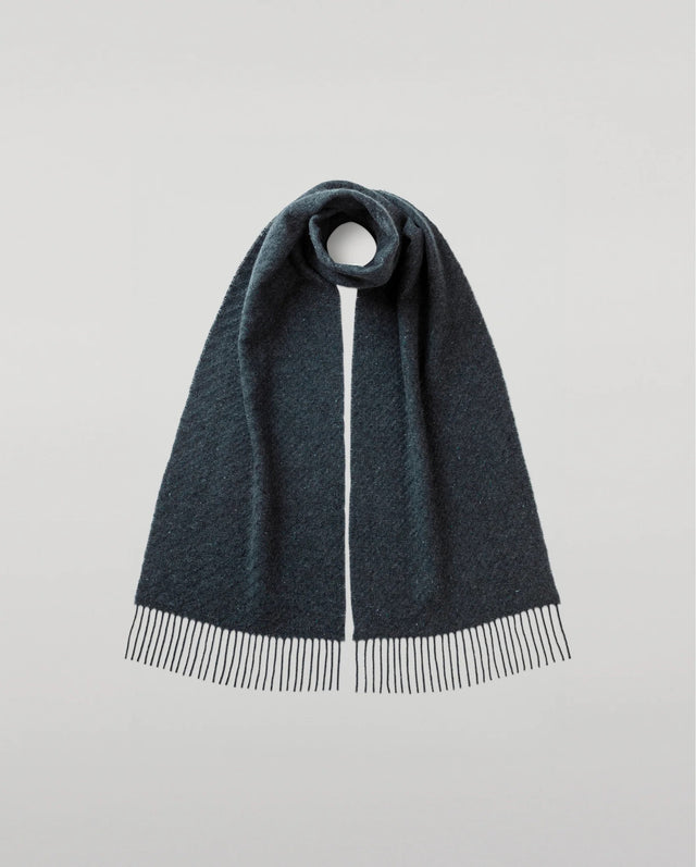 100% Cashmere SFA Fibre Woven Scarf 180x30 - STORM