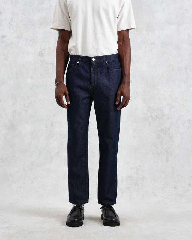 SOHO SLIM FIT DENIM JEANS - DARK RINSE WASH WI00-DEN-SLM-ALL-RIN -RINSE WASH WAX LONDON 