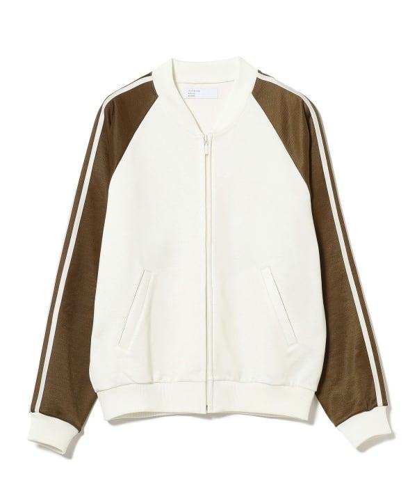 IG JERSEY TOP - OFF WHITE/BROWN 2313-0038-262 5 BEAMS 