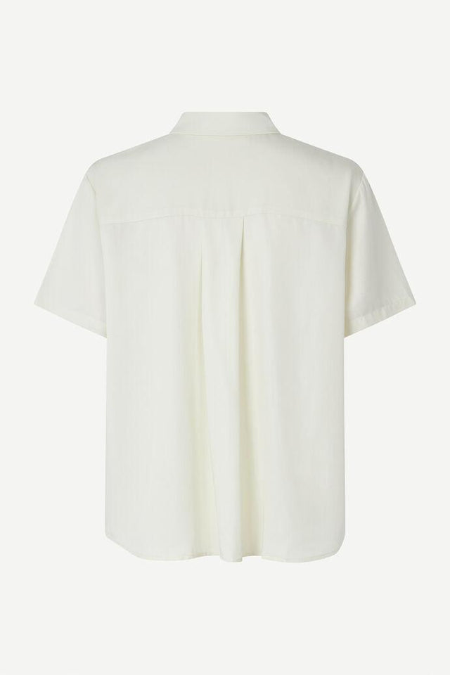 MINA SS SHIRT - SILVER GREEN F21200143 SILVER GREEN SAMSOE SAMSOE 