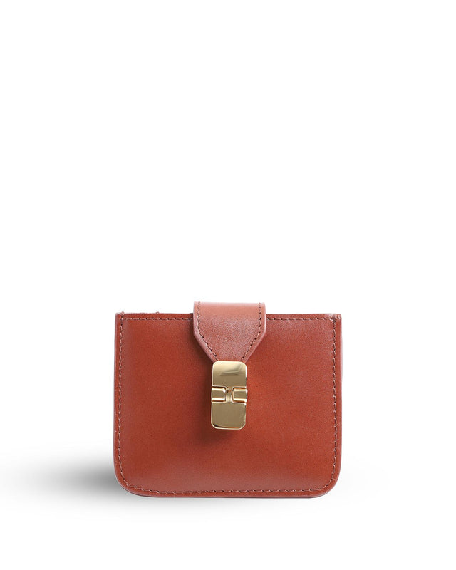 GRACE ACCORDÉON CARDHOLDER - NUT BROWN PXBMW-F63604 1NUT BROWN A.P.C. 