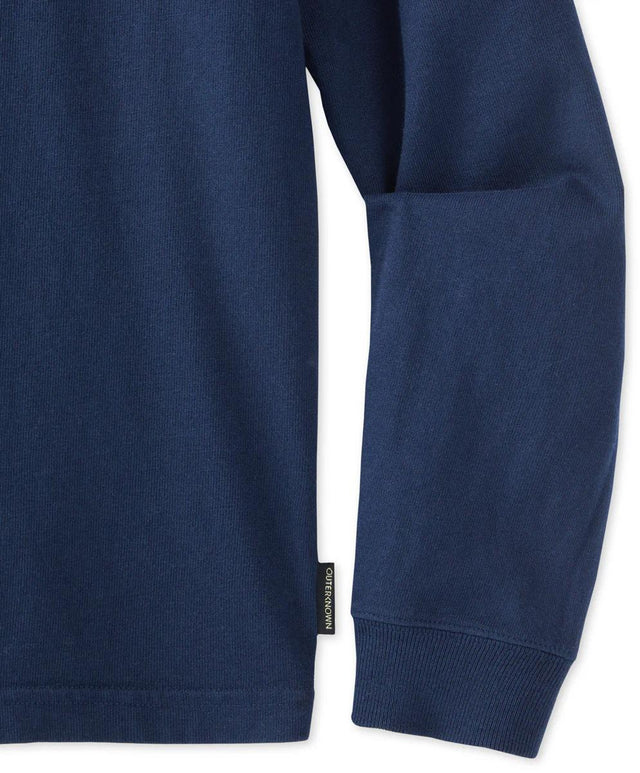 THE BIG HEAVY TEE - INDIGO 1280055 INK OUTERKNOWN 