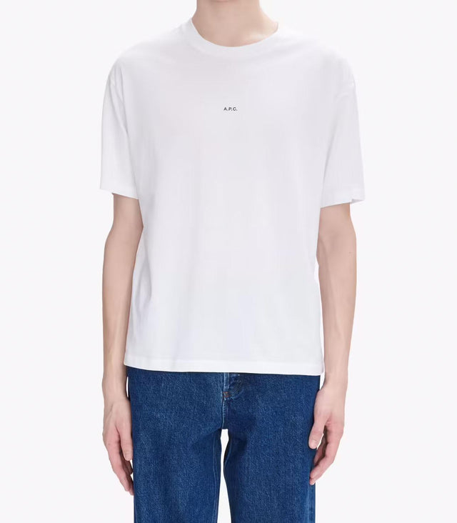 A.P.C. COHBW-H26386TAG-WHITE/BLACK