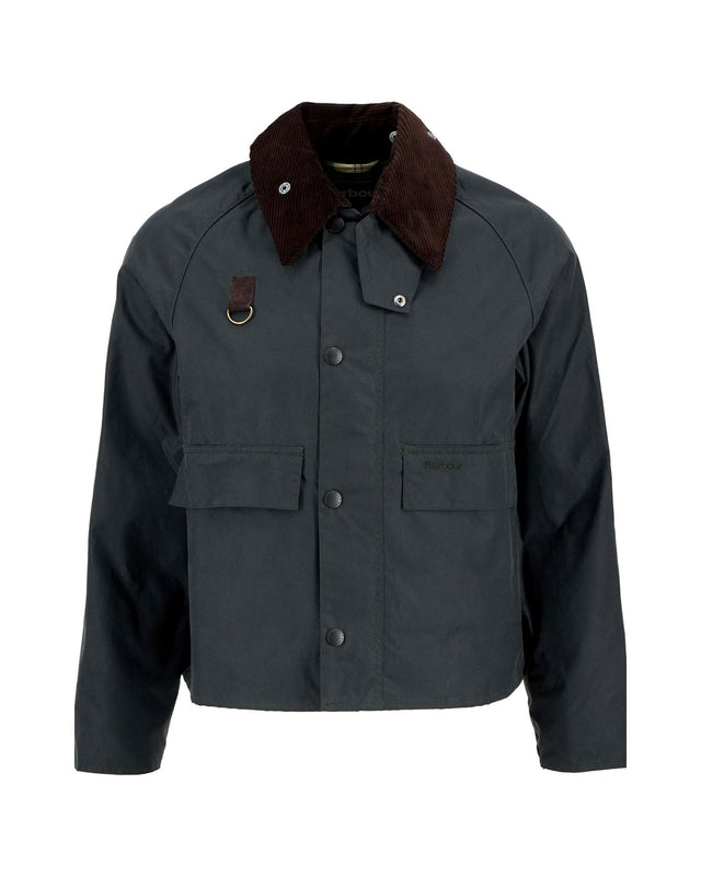 SPEY WAX JACKET - SAGE MWX1212SG51 -SAGE BARBOUR 