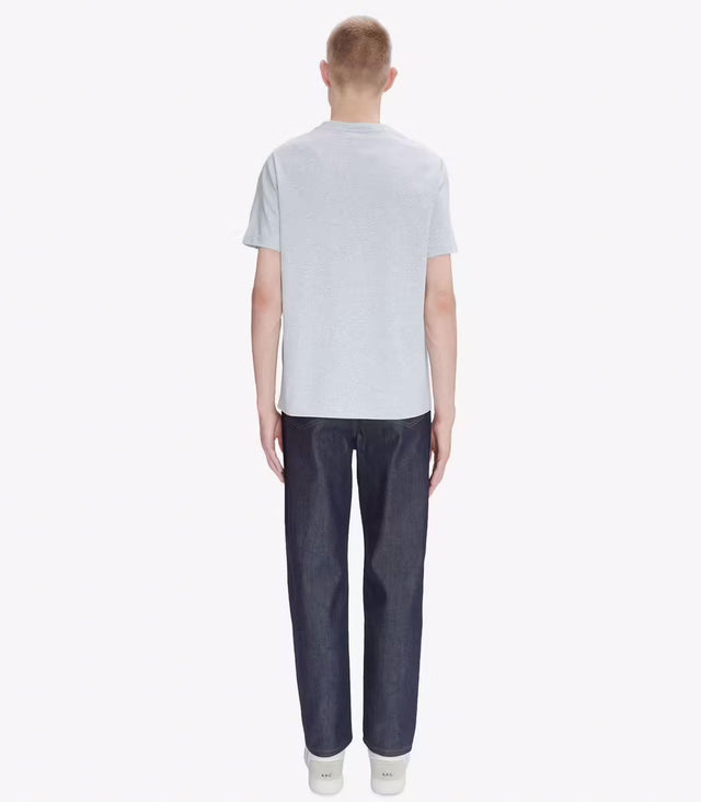 STANDARD RUE MADAME T-SHIRT - HEATHER GREY/ BLACK