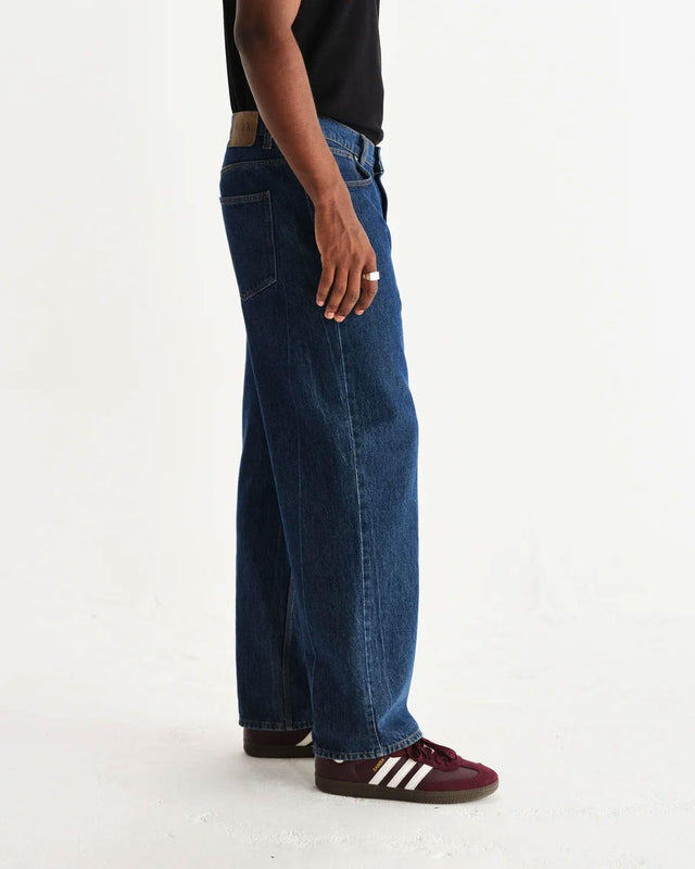 FELIX LOOSE FIT JEAN VINTAGE DENIM - 90s BLUE WASH AW25-DEN-LOO-BPV-BUW -90s BLUE WASH WAX LONDON 