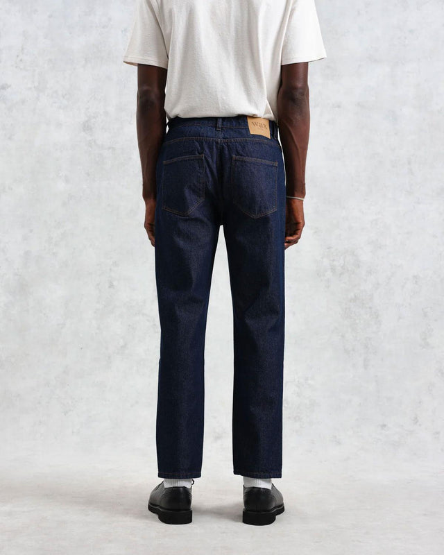 SOHO SLIM FIT DENIM JEANS - DARK RINSE WASH WI00-DEN-SLM-ALL-RIN -RINSE WASH WAX LONDON 