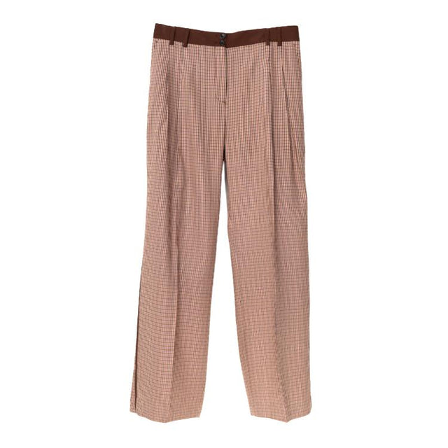 REGULAR FIT VISCOSE PANTS - PINK W2R-329T-N31187 52 PAUL SMITH 