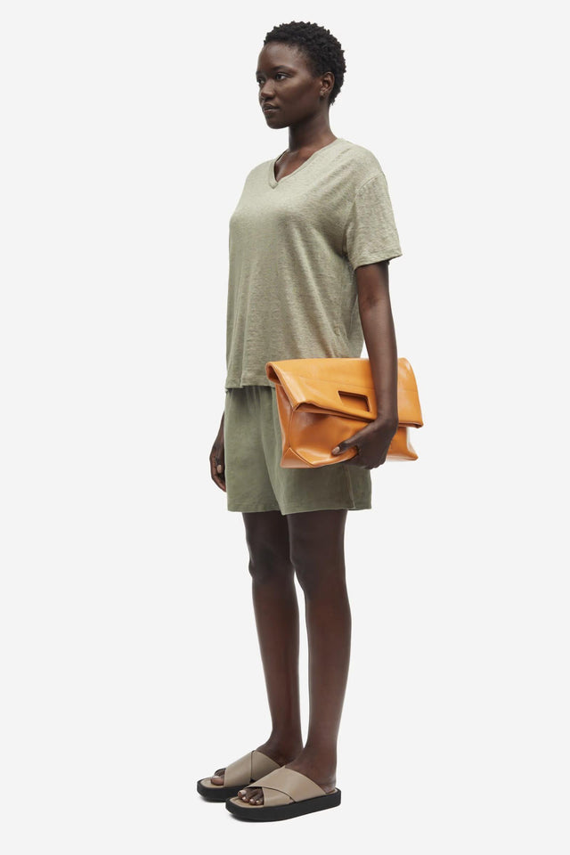 MAREN STRING SHORTS - VETIVER F23900001 -VETIVER SAMSOE SAMSOE 
