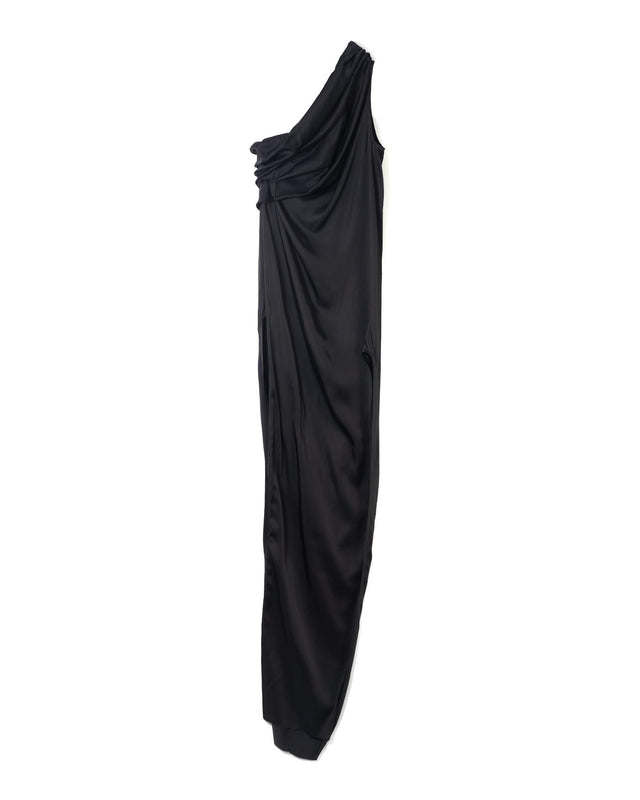 ATHENA ARROWHEAD DRESS - BLACK RP01E7509 SCH -09 BLACK RICK OWENS 