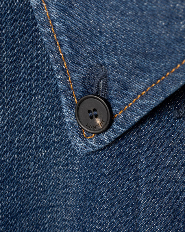 FITTED WAIST JACKET - MEDIUM BLUE RW-CO0313-D089-E25 -23 MEDIUM BLUE LANVIN 