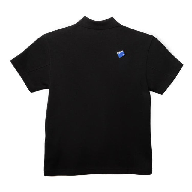KNIT POLO T-SHIRT - NOIR BO42FYPL0201BK -NOIR ADERERROR 