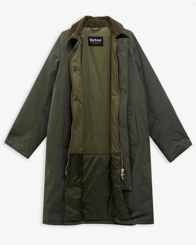 PADDED EXMOOR COAT - OLIVE MCA1066OL51 -OLIVE BARBOUR 