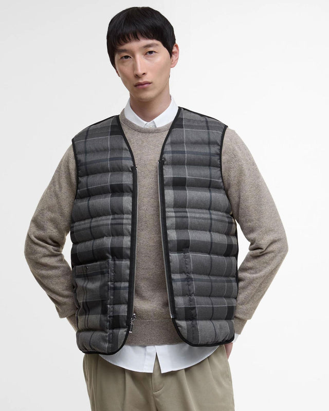 REVERSIBLE DOWN FILLED LINER - BLACK MLI0060BK11 -BLACK BARBOUR 