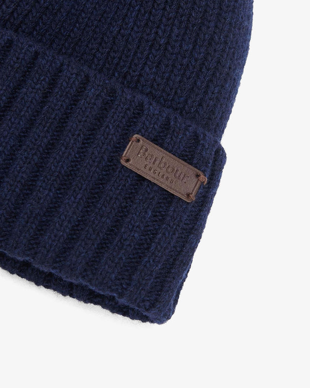 CARLTON BEANIE HAT - NAVY MHA0449NY31 -NAVY BARBOUR 