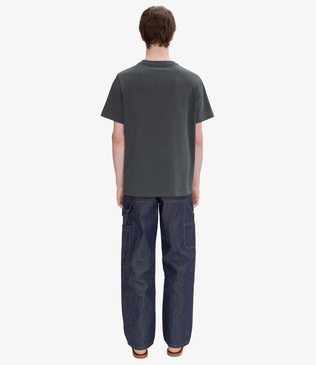 STANDARD RUE MADAME T-SHIRT - CHARCOAL/ PINK COHBU-M26388 LLF-CHARCOAL/PINK A.P.C. 