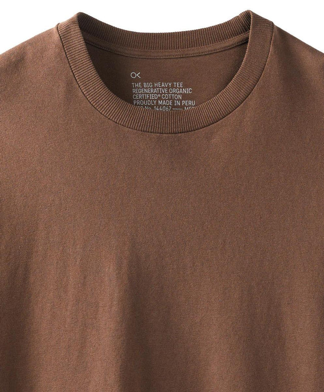 THE BIG HEAVY TEE - DARK ROAST 1280055 DRK OUTERKNOWN 