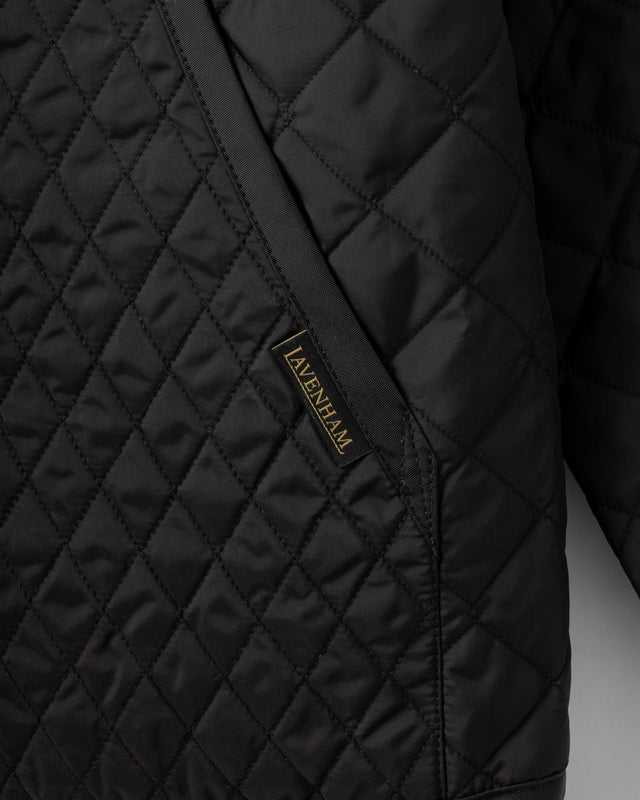 PANELED JACKET - BLACK LV12002 F44 -BLACK LAVENHAM 