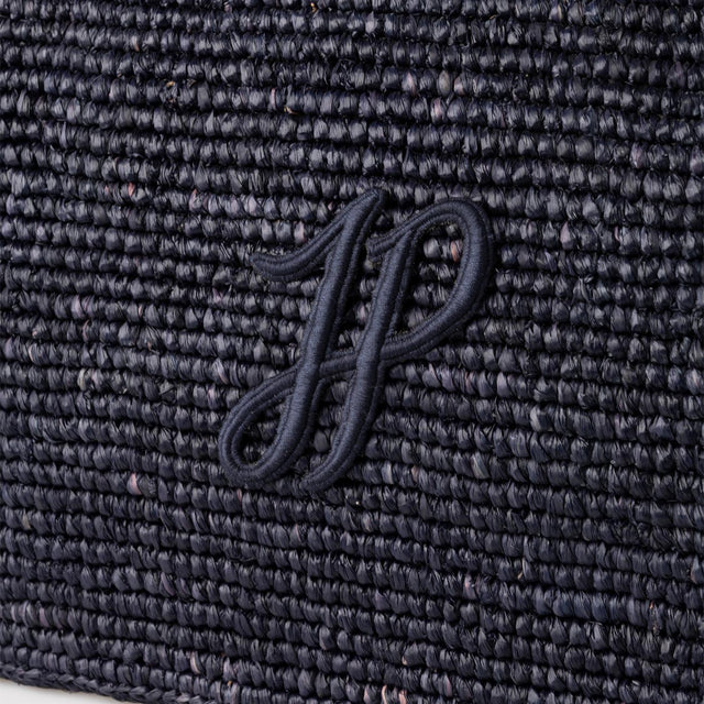 TRAPEZE TOTE BAG - NAVY BLACK AC0920215 -699N NAVY BLACK PATOU 