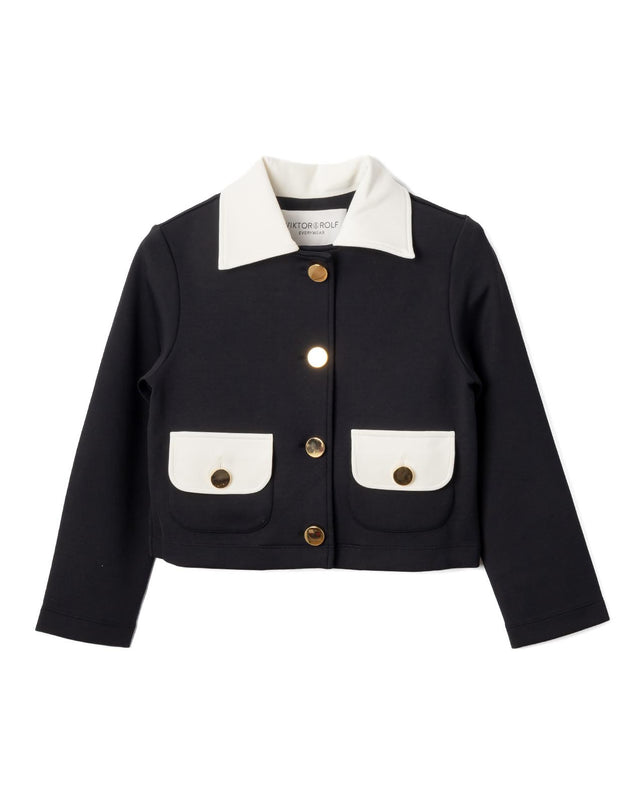 CROPPED JACKET - BLACK EO008 -BLACK VIKTOR & ROLF 