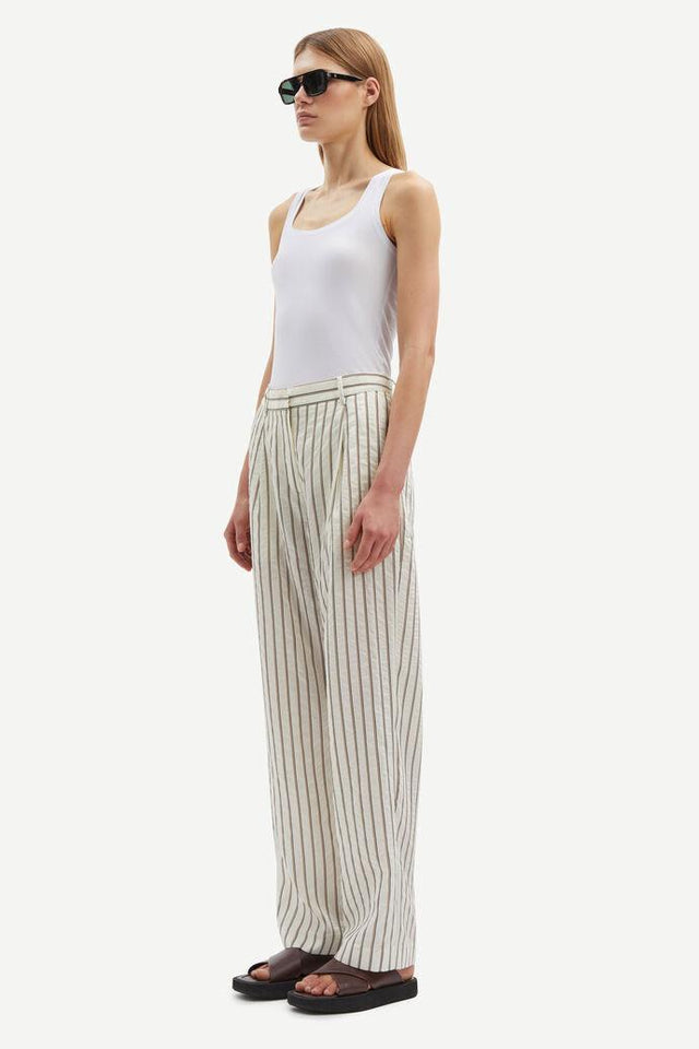AGNETA TROUSERS - SOLITARY ST. 14907 Trousers SOLITARY ST. SAMSOE SAMSOE 