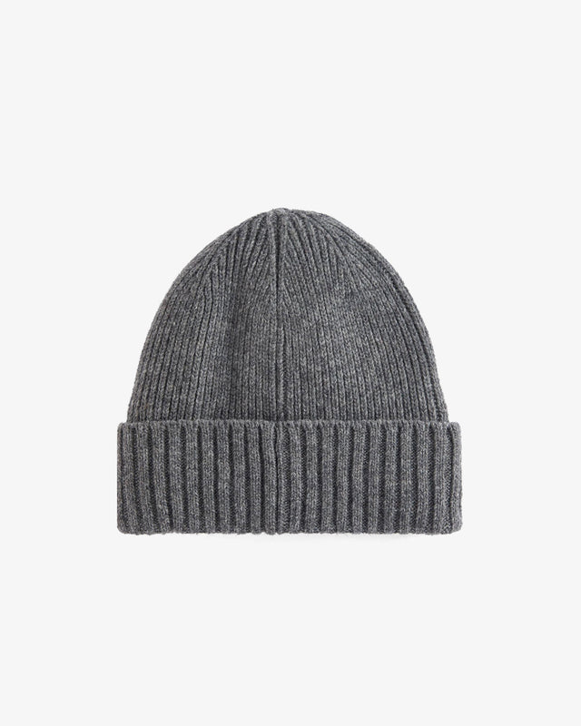 CARLTON BEANIE HAT - GREY MHA0449GY15 -GREY BARBOUR 
