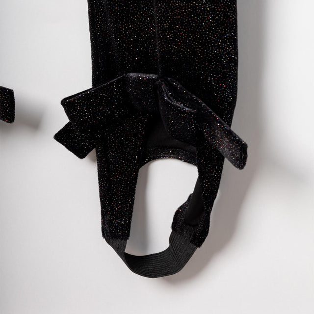 VELVET LEGGINGS - BLACK EB030 -BLACK VIKTOR & ROLF 