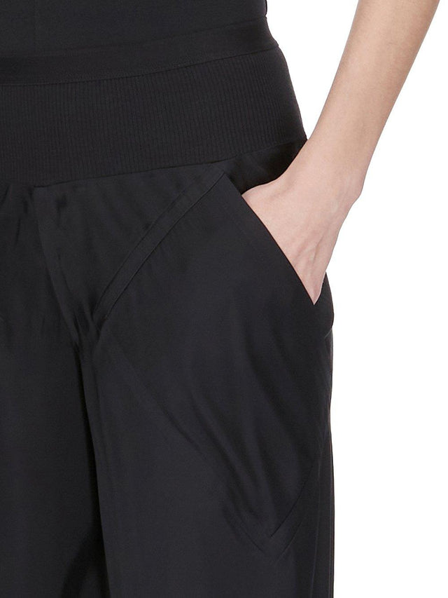 HOLLYWOOD BIAS PANTS - BLACK RP01E7301 WLP -09 BLACK RICK OWENS 