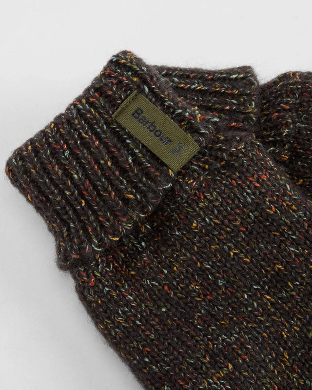 ESTON KNITTED GLOVES - FOREST GREEN MGL0149GN89 -FOREST GREEN BARBOUR 