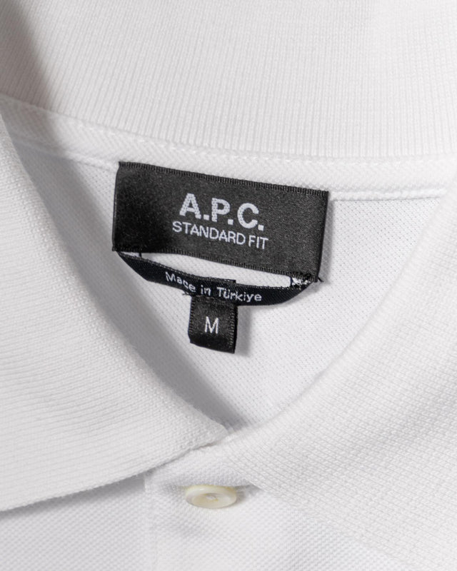 STANDARD POLO SHIRT - WHITE COGWZ-H26342 AAB-WHITE A.P.C. 
