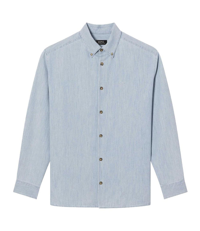 MATHIAS SHIRT - PALE BLUE COGXX-H12586 IAV-PALE BLUE A.P.C. 