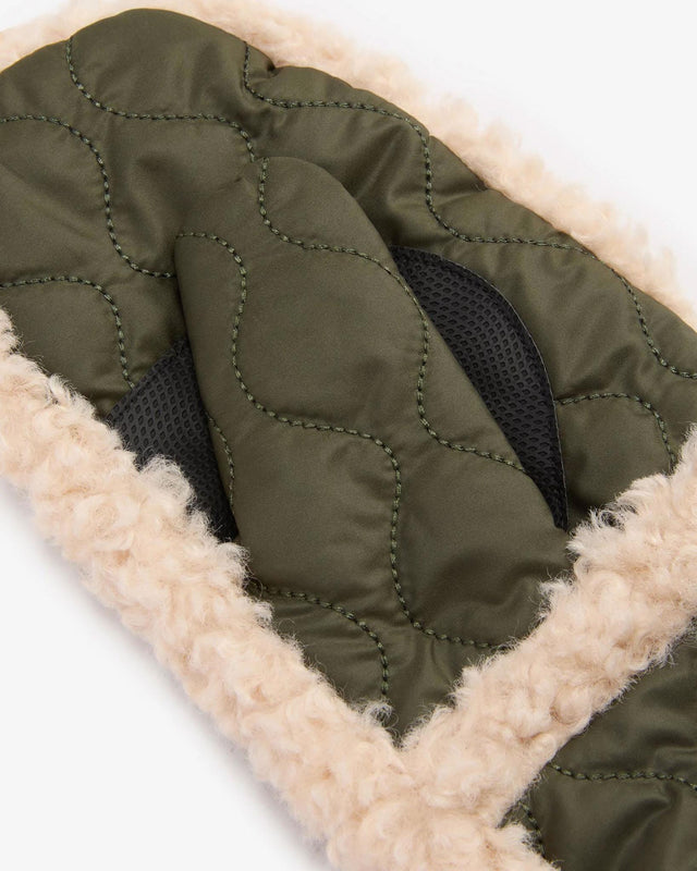 MARINE WATERPROOF MITTENS - OLIVE LGL0146OL71 -OLIVE BARBOUR 