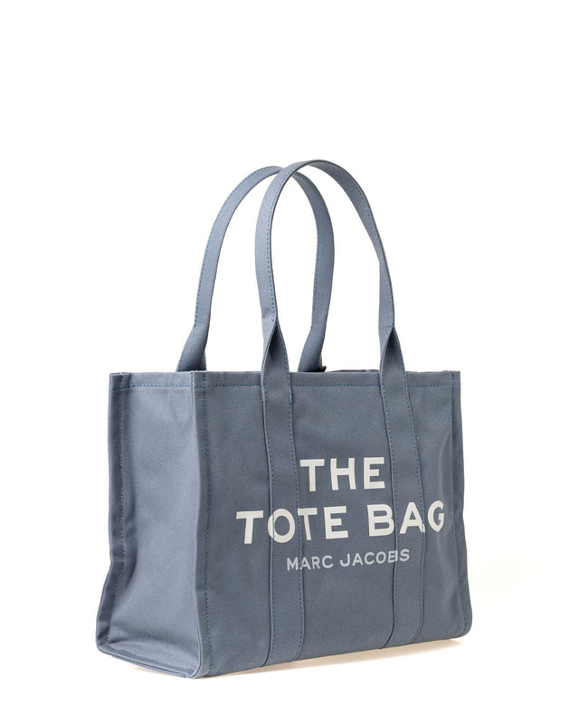 THE CANVAS LARGE TOTE BAG - BLUE SHADOW