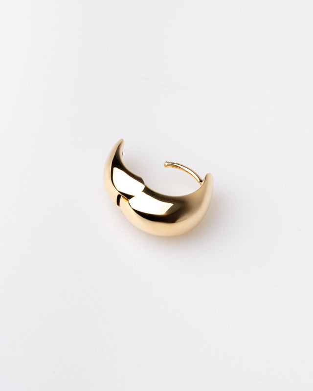 ICE HOOPS SMALL - GOLD 100516 -GOLD TOM WOOD 