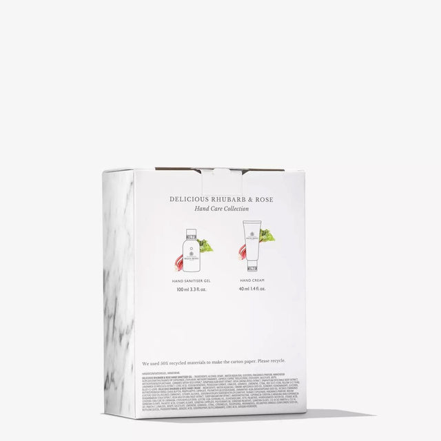 DELICIOUS RHUBARB & ROSE HAND CARE COLLECTION