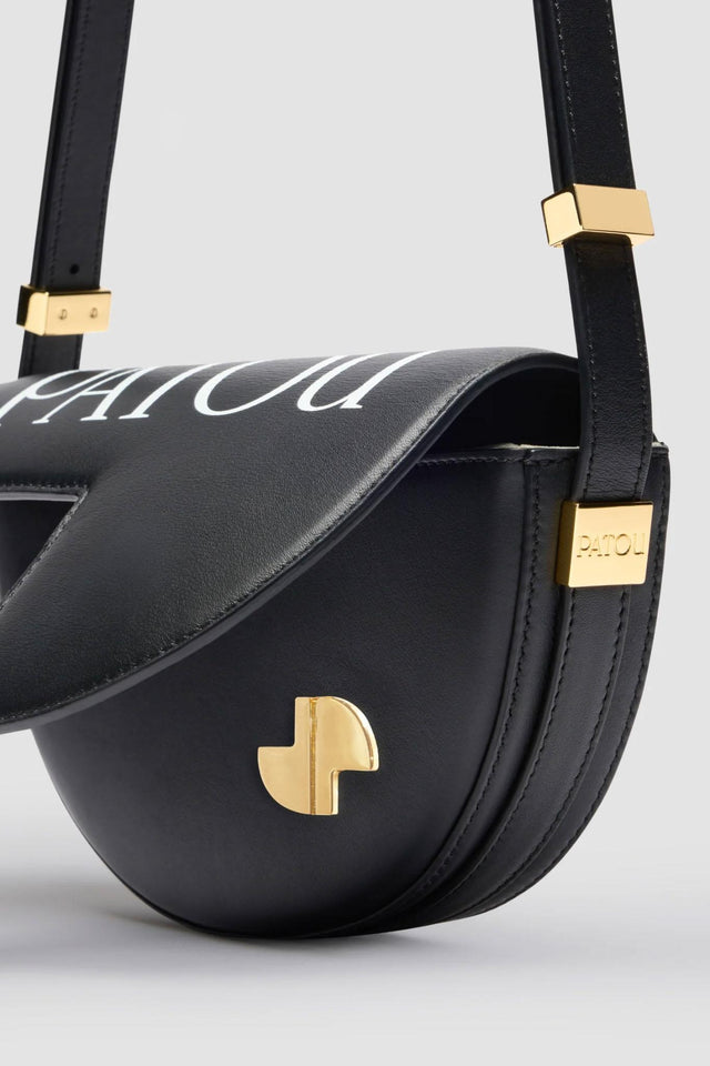 LE PETIT PATOU LOGO BAG - BLACK/WHITE