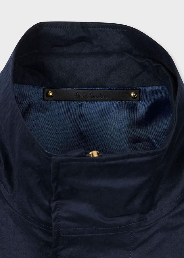NYLON-BLEND WATER RESISTANT FIELD JACKET - NAVY M1R-405Z-P02581 -47 Navy PAUL SMITH 