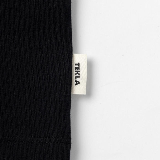 SLEEPING SHORT SLEEVED T-SHIRT - BLACK TSH-BLA -Black TEKLA 