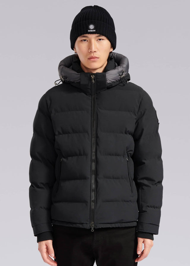 MENS CORE PUFFER - BLACK M12 -BLACK SANDBANKS 