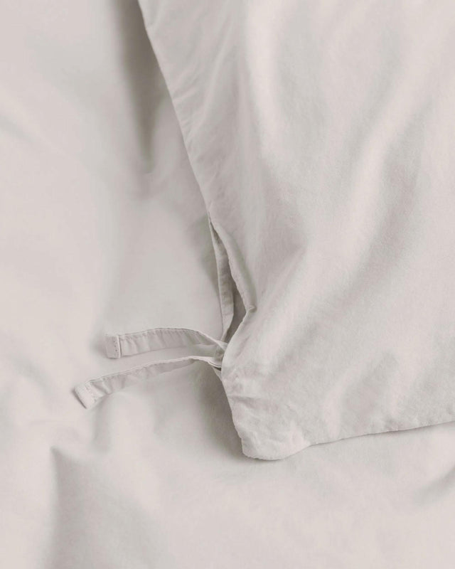 DOUBLE DUVET COVER - SOFT GREY PPD-SG230X235 -Soft Grey TEKLA 