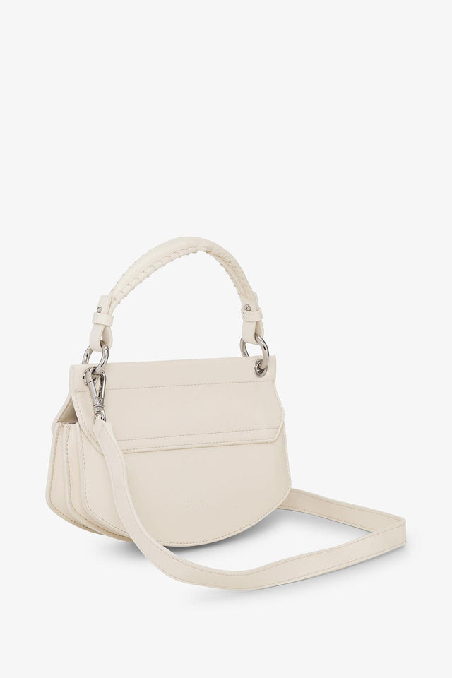 MINI TOP HANDLE APO-G BAG - EGRET