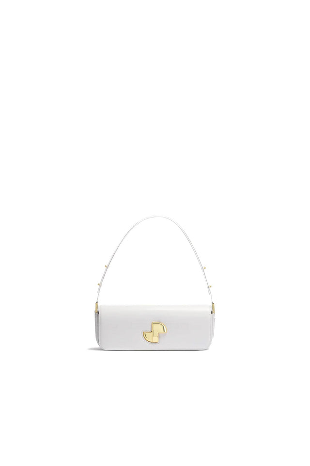 LE LOCK BAGUETTE BAG - WHITE BA0205032 -001W WHITE PATOU 