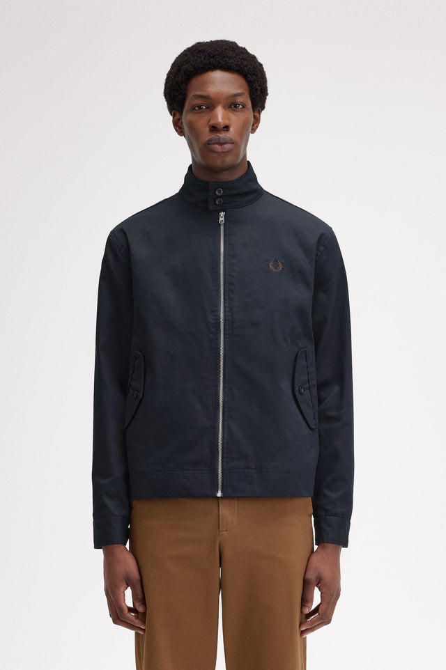 HARRINGTON JACKET - NAVY J8529 -608 FRED PERRY 