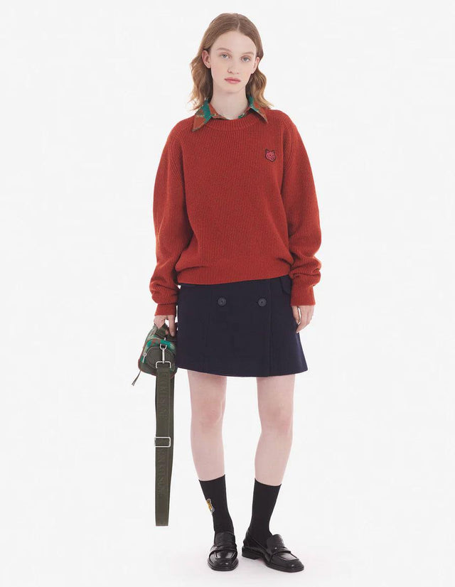 Maison Kitsune LW00814KT1093BURNT RED