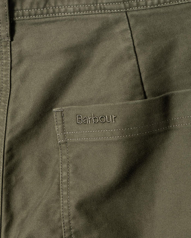 NEWBIRCH OVERSIZED CARGO TROUSER - FOREST MTR0774GN91 -FOREST BARBOUR 