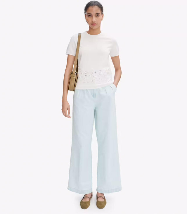 TRESSIE TROUSERS - STONEWASHED INDIGO COHHJ-F08398 IAL-STONEWASHED INDIGO A.P.C. 