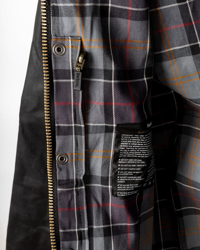 BEAUFORT WAX JACKET - BLACK MWX0017BK91 -BLACK BARBOUR 