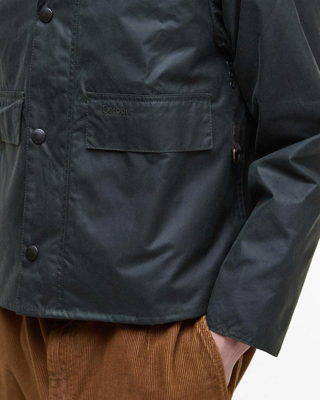 SPEY WAX JACKET - SAGE MWX1212SG51 -SAGE BARBOUR 