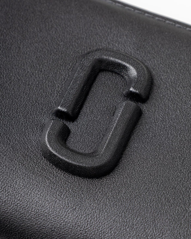 THE COVERED J MARC MINI COMPACT WALLET - BLACK
