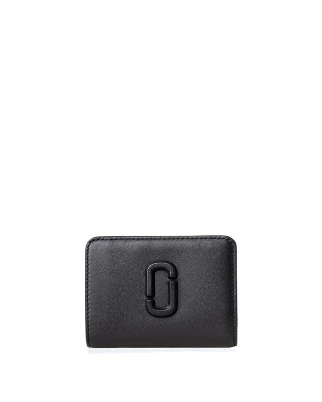 THE COVERED J MARC MINI COMPACT WALLET - BLACK